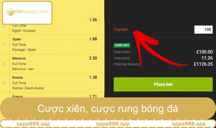 Cược xiên và cược rung trong thuật ngữ cá độ bóng đá