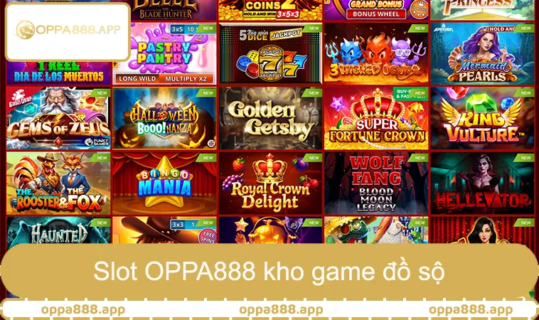 Slot OPPA888 với Gems of Zeus Mermaid Pearls Wolf Fang