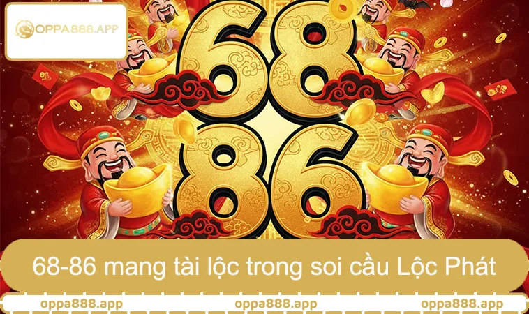 Ý nghĩa cặp số 68-86 mang tài lộc trong soi cầu Lộc Phát